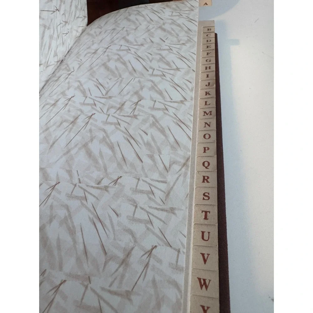 Vintage Syrian Marquetry Wood Inlaid Address Book Mosaic Handmade‎ Wood Book